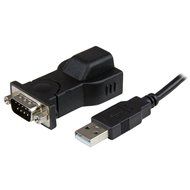 StarTech.com 1 Port USB to Null Modem RS232 DB9 Serial DCE Adapter Cable with FTDI, Black (ICUSB232FTN ) N19