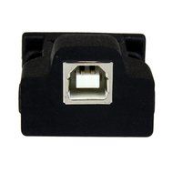 StarTech.com 1 Port USB to Null Modem RS232 DB9 Serial DCE Adapter Cable with FTDI, Black (ICUSB232FTN ) N20