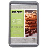 CasaWare Ceramic Coated NonStick Cookie/Jelly Roll Pan 11&quot;x17&quot; (Silver Granite) N3