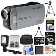 Bell &amp; Howell Slice2 DV7HD 1080p HD Slim Video Camera Camcorder (Black) with 32GB Card + Battery + Case + Tripods... N9