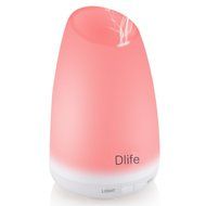 100ML Oil Diffuser, Dlife Aromatherapy Diffuser, Ultrasonic Humidifier Air Purifier, with 14 Color Color Changing... N3