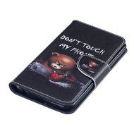 LG K10 Case,LG K10 Cover,ikasus Colorful Painted Premium PU Leather Fold Wallet Pouch Case Flip Stand Credit Card... N2