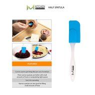 mKitchen Orange Soft Easy Flex Silicone Spatula Set of 3 - Heat Resistant Baking Supplies, Bakeware Set, Kitchen... N10