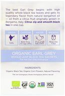 Organic Earl Grey Black Tea, 15 Count (Pack of 6) N3