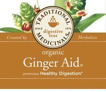 Traditional Medicinals Organic Ginger Aid Tea, 16 Tea Bags (Pack of 6) N7