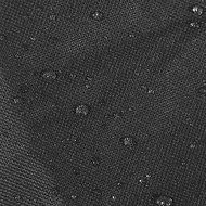 Sunnydaze Heavy-Duty Square Air Conditioner Cover, Black, 34 X 30 Inch