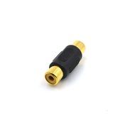 Electop 10 Pack Audio Video RCA Female to Female Coupler Adapter Gold