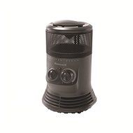 Grey Mini Tower 360-degree Swivel Heater