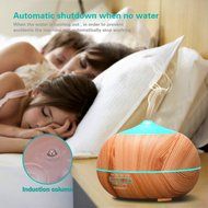 Tenswall 400ml Ultrasonic Aromatherapy Essential Oil Diffuser, Cool Mist Humidifier - Whisper Quiet Operation... N12