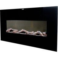 Warm House VWWF-10306 Valencia Widescreen Wall-Mounted Electric Fireplace with Remote Control N8