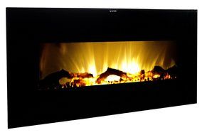 Warm House VWWF-10306 Valencia Widescreen Wall-Mounted Electric Fireplace with Remote Control N10