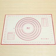 &quot;Large Glass Fiber Platinum Silicone Dough Fondant Mat 60x40cm&quot; shopping N5