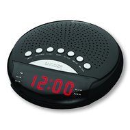 SuperSonic Digital AM/FM Radio Alarm Clock, Black N2