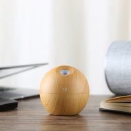 USB Aroma Therapy Ultrasonic Essential Oil Diffuser Spa Mist Vapor Purifier PICK - White N8