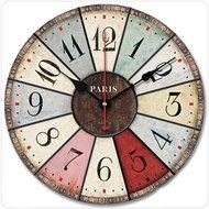 MuLuo 12 inch Round quartz Wood Wall clocks silent meeting room home watches H