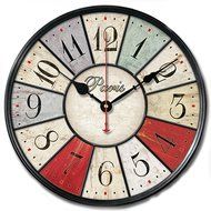 MuLuo 12 inch Round quartz Wood Wall clocks silent meeting room home watches H N2