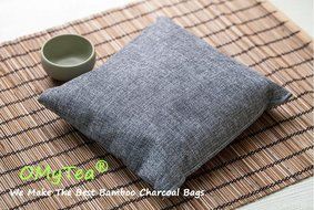 OMyTea&reg; 100% Organic Natural Air Purifying Bamboo Charcoal Deodorizer Bags - Most Effective Odor Remove - Portable... N5