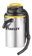 Stanley Wet/Dry Vacuum, 5 Gallon, 4 Horsepower, Stainless Steel Tank N3