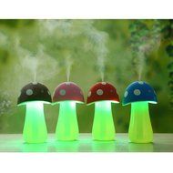 candybox 200ml Mushroom Mini USB Cool Mist Humidifier Purifier with LED Light ,Mist Mode, Auto Shut-off for Office... N8