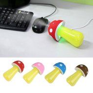candybox 200ml Mushroom Mini USB Cool Mist Humidifier Purifier with LED Light ,Mist Mode, Auto Shut-off for Office... N9