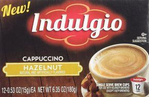 Indulgio French Vanilla Cappuccino Single Serve K-cup, 42 Count (Compatible with 2.0 Keurig Brewers) N29