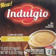 Indulgio French Vanilla Cappuccino Single Serve K-cup, 42 Count (Compatible with 2.0 Keurig Brewers) N31