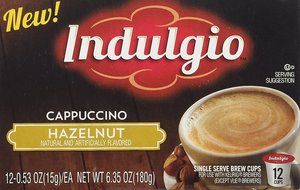 Indulgio French Vanilla Cappuccino Single Serve K-cup, 42 Count (Compatible with 2.0 Keurig Brewers) N37