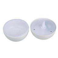 Tenworld 130ml Wood Grain USB Aromatherapy Essential Oil Diffuser Humidifier With Color Changing LED (Yellow) N4