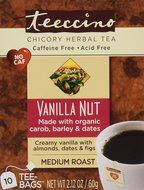 Teeccino Herbal Coffee, French Roast, Caffeine-Free, 25-Count Tea Bag N41