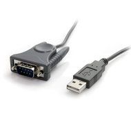 StarTech.com 1 Port USB to Null Modem RS232 DB9 Serial DCE Adapter Cable with FTDI, Black (ICUSB232FTN ) N27