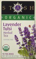 Stash Premium Organic Lavender/Tulsi Herbal Tea, 18 Tea Bags N3