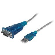 StarTech.com 1 Port USB to Null Modem RS232 DB9 Serial DCE Adapter Cable with FTDI, Black (ICUSB232FTN ) N28