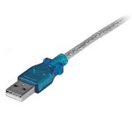 StarTech.com 1 Port USB to Null Modem RS232 DB9 Serial DCE Adapter Cable with FTDI, Black (ICUSB232FTN ) N29
