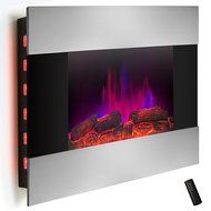 AKDY 36 inch Wall Mount Modern Space Heater Electric Fireplace Tempered Glass W/Remote Control AX-510DLB