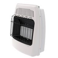 Dyna Glo IR18PTFA 18,000 BTU Liquid Propane Infrared Vent Free Thermostatic Wall Heater with blower and legs N4
