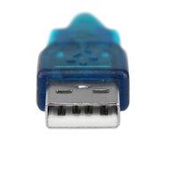 StarTech.com 1 Port USB to Null Modem RS232 DB9 Serial DCE Adapter Cable with FTDI, Black (ICUSB232FTN ) N31