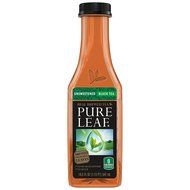 Pure Leaf Iced Tea, Unsweetened, Real Brewed Tea, 0 Calories, 18.5 Ounce (Pack of 12) N18