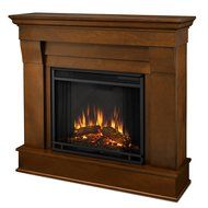 Real Flame Chateau 5910-X-E Electric Fireplace in Espresso - MANTEL ONLY
