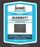 Rabbit BioGS Home Revolution Brand Replacement Carbon Filter; Fits SPA-421A &amp; SPA-582A
