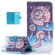 Galaxy Grand Prime Case,ikasus Shiny Glitter Diamond Colorful Art Painting PU Leather Flip Wallet Pouch Stand... N5