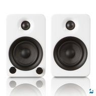 Kanto YU3 4" 2-Way Powered Bookshelf Speakers with aptX Bluetooth 4.0 - Matte White (YU3MW)