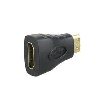HDMI Mini Adapter,VCE (2-PACK) Gold Plated Mini HDMI to HDMI Male to Female Converter N2