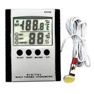 iKKEGOL LCD Digital In Out Living Indoor Outdoor Electronic Thermometer Hygrometer Humidity Meter HC520 N4