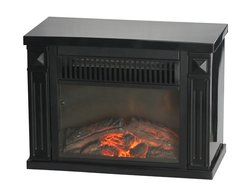 Comfort Glow Mini Hearth, Black, 4,100 BTU- EMF161
