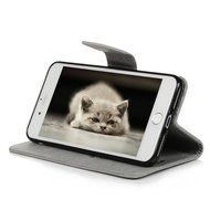 iPhone 7 Plus Case (5.5 inch) - Wallet Flip Stand Case Embossed Cute Bear PU Leather Case Shockproof TPU Inner... N6