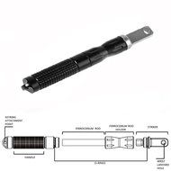 Geekercity&reg; Fire starter - EDC Waterproof Alloy Fire starter Survival Camp Magnesium flint Stone CNC Gear Pocket... N9