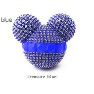 Yosa Luxury car ornaments Auto Mickey Mouse Sparkling Car Fragrance Air Freshener Holder Container 2pcs (10) N15