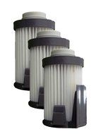 Eureka DCF-10/DCF-14 Vacuum Cleaner Upright Dust Cup Filter, Gray (Pack of 3)