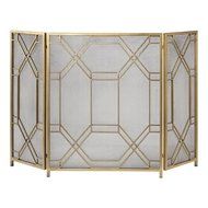 Uttermost Rosen Gold Fireplace Screen N2