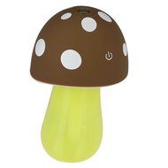 candybox 200ml Mushroom Mini USB Cool Mist Humidifier Purifier with LED Light ,Mist Mode, Auto Shut-off for Office... N10